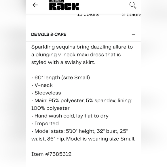 NWT Navy Blue Sequin Maxi Dress - Picture 10 of 11